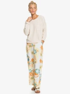 Roxy Cozy Day Long Sleeve Rib Knit Top -Helena Shop erjkt03795 roxyw teh0 frt9