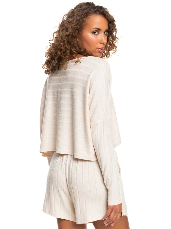 Roxy Catch Me If You Can Long Sleeve Cropped Top 6 Roxy Catch Me If You Can Long Sleeve Cropped Top - Image 6