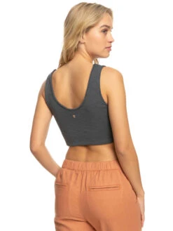 Roxy Time To Move Rib Knit Strappy Top -Helena Shop erjkt03966 roxyw kvj0 bck1