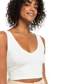 Roxy Time To Move Rib Knit Strappy Top -Helena Shop erjkt03966 roxyw kvj0 frt3