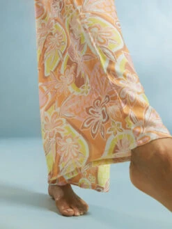 Roxy Midnight Avenue Wide Leg Pants -Helena Shop erjnp03508 roxym ngz6 bck2