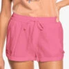 Roxy New Impossible Love Elastic Waist Shorts