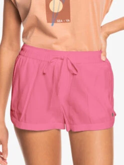 Roxy New Impossible Love Elastic Waist Shorts