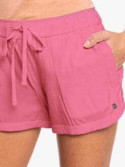 Roxy New Impossible Love Elastic Waist Shorts -Helena Shop erjns03266 roxyw mjz0 frt3