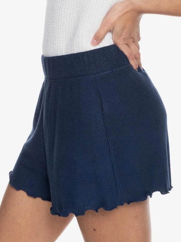 Roxy Cozy Day Rib Knit Lounge Shorts 2 Roxy Cozy Day Rib Knit Lounge Shorts - Image 2