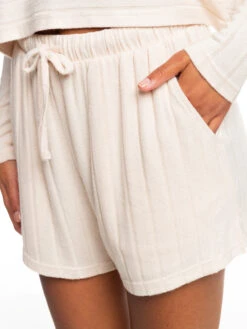 Roxy Catch Me If You Can Wide Rib Shorts -Helena Shop erjns03403 roxyw teh0 frt3