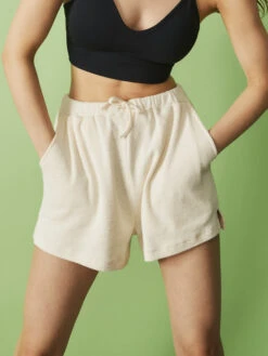 Roxy Sand Path Elastic Waist Shorts -Helena Shop erjns03458 roxym teh0 frt1