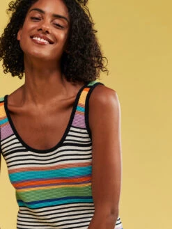 Roxy Sunshine Bouquet Midi Length Strappy Dress -Helena Shop erjsw03562 roxym kyh6 frt4