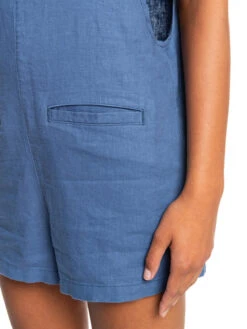Roxy Silver Sky Woven Romper -Helena Shop erjwd03656 roxyw bng0 frt4
