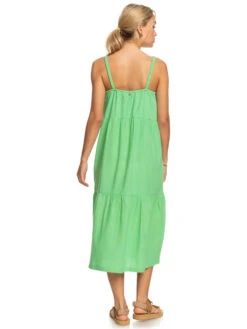 Roxy Waiting Line Midi Dress -Helena Shop erjwd03699 roxyw ghy0 bck1
