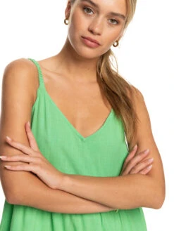 Roxy Waiting Line Midi Dress -Helena Shop erjwd03699 roxyw ghy0 frt3