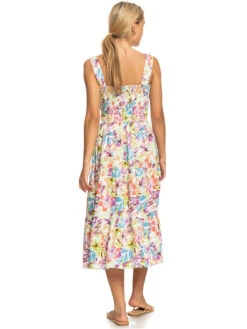 Roxy Honeymoon Avenue Printed Midi Dress -Helena Shop erjwd03714 roxyw wbb8 bck1