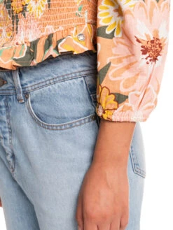 Roxy Like The Sun Again Woven Off The Shoulder Top -Helena Shop erjwt03557 roxyw ckn8 frt5