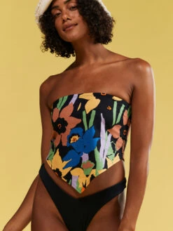 Roxy Iconic Place Strappy Crop Top -Helena Shop erjwt03566 roxym kvj6 frt10