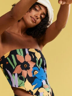 Roxy Iconic Place Strappy Crop Top -Helena Shop erjwt03566 roxym kvj6 frt4