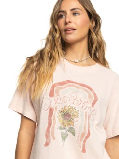 Roxy Moonlight Sunset A Oversized Boyfriend T-Shirt -Helena Shop erjzt05480 roxyw mek0 frt3