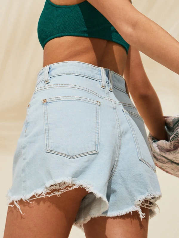 Roxy Eva Denim Shorts 3 Roxy Eva Denim Shorts - Image 3