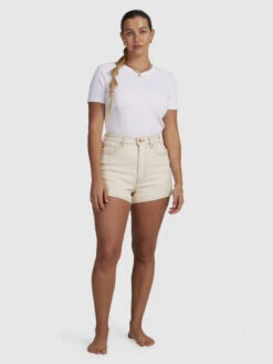 Roxy Chlo Natural Denim Shorts 14 Roxy Chlo Natural Denim Shorts -Helena Shop urjds03020 roxyw yef0 frt9