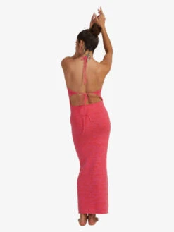 Roxy Bold As Love Halter Dress -Helena Shop urjkd03058 roxyw nmb0 bck1