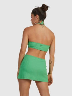 Roxy Izabella Halter Dress -Helena Shop urjkd03060 roxyw gns0 bck1