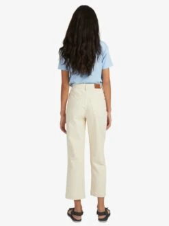 Roxy Jana Cord High Waist Corduroy Pants -Helena Shop urjnp03028 roxyw teh0 bck2