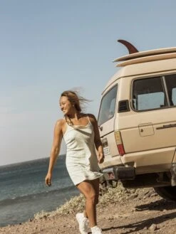 Roxy Shine A Light Woven Strappy Dress