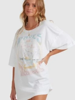 Roxy Sweet Jane Oversized T-Shirt -Helena Shop urjzt03647 roxyw wbb0 dtl1