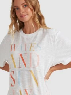 Roxy Crystal Visions Oversized T-Shirt -Helena Shop urjzt03648 roxyw wbb0 dtl1