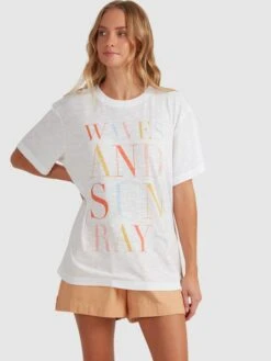 Roxy Crystal Visions Oversized T-Shirt -Helena Shop urjzt03648 roxyw wbb0 frt1