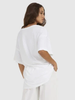 Roxy Sweet Janis Boyfriend T-Shirt -Helena Shop urjzt03683 roxyw wbb0 bck1