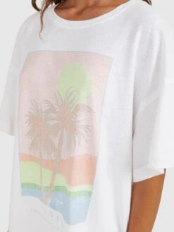Roxy Sweet Janis Boyfriend T-Shirt -Helena Shop urjzt03683 roxyw wbb0 dtl1