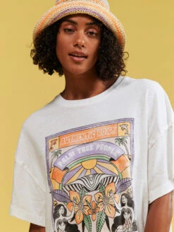 Roxy Sweet Sunshine Oversized T-Shirt -Helena Shop urjzt03708 roxym wbb0 frt4