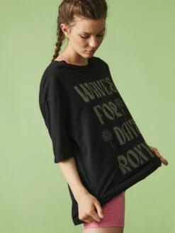 Roxy Barracuda Oversized T-Shirt -Helena Shop urjzt03719 roxym kvj0 frt2